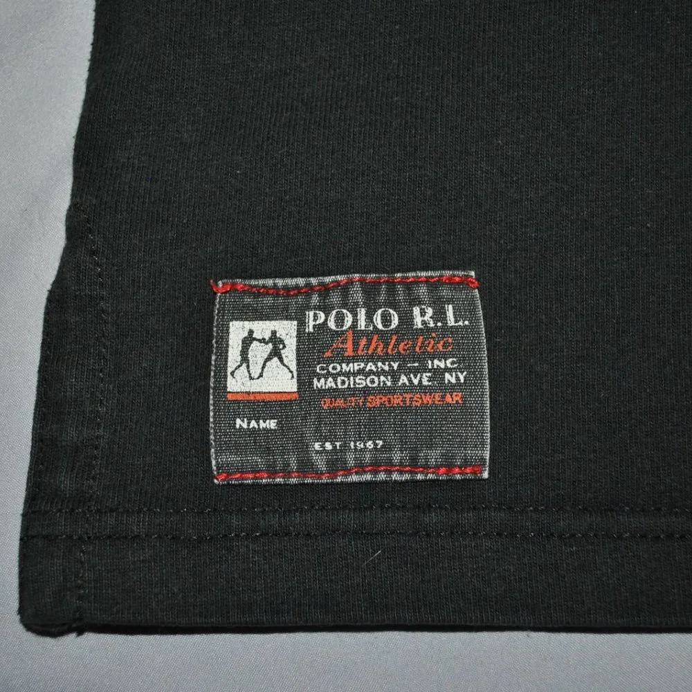 Polo Ralph Lauren Shirt Size Large Faded Black Short Sleeve Polo